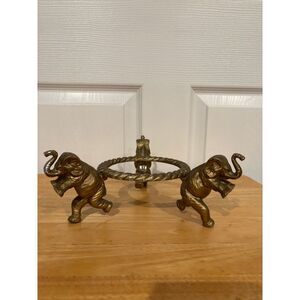 VTG Arthur Court 1993 Elephant Stand Bowl Display‎ Holder Large Bowl